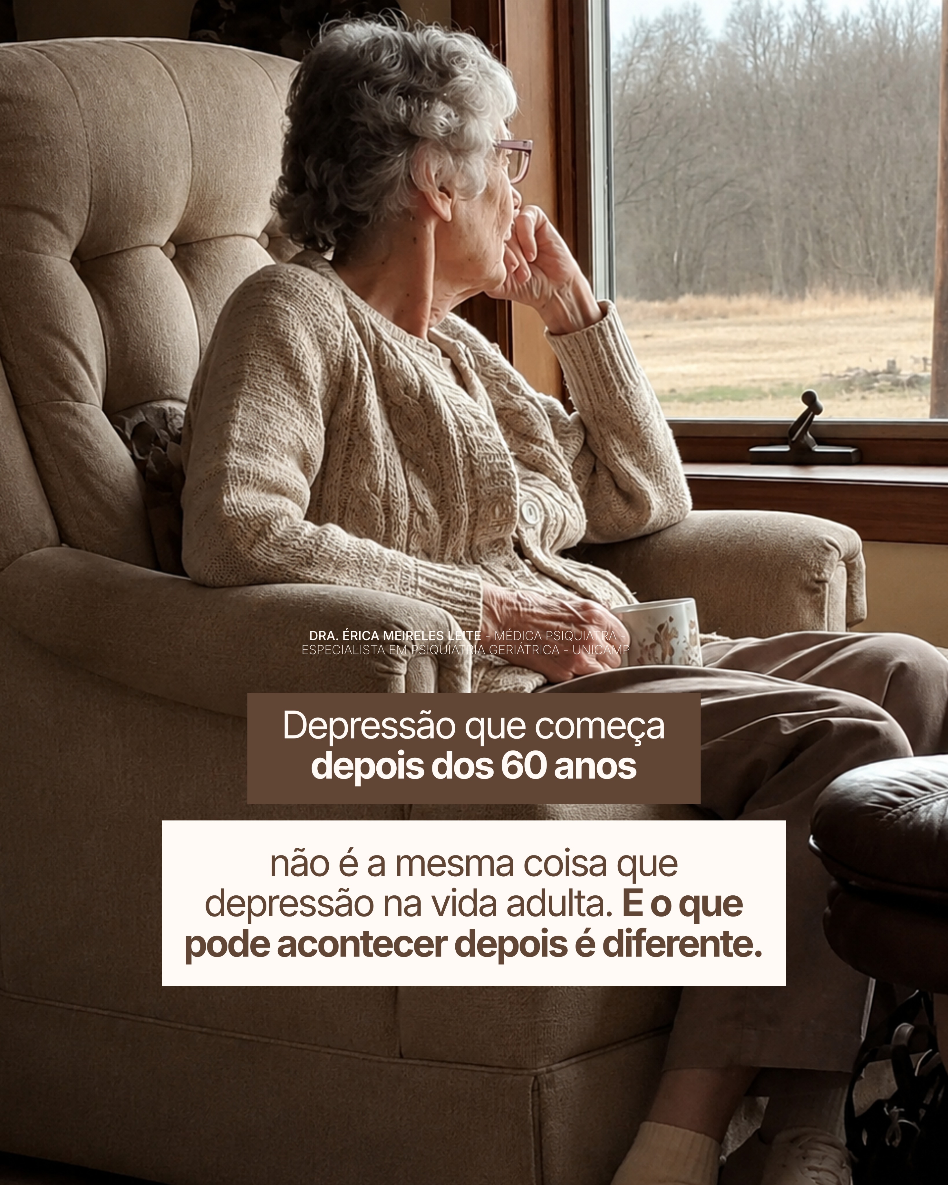 Depressão Tardia — preditor de declínio cognitivo