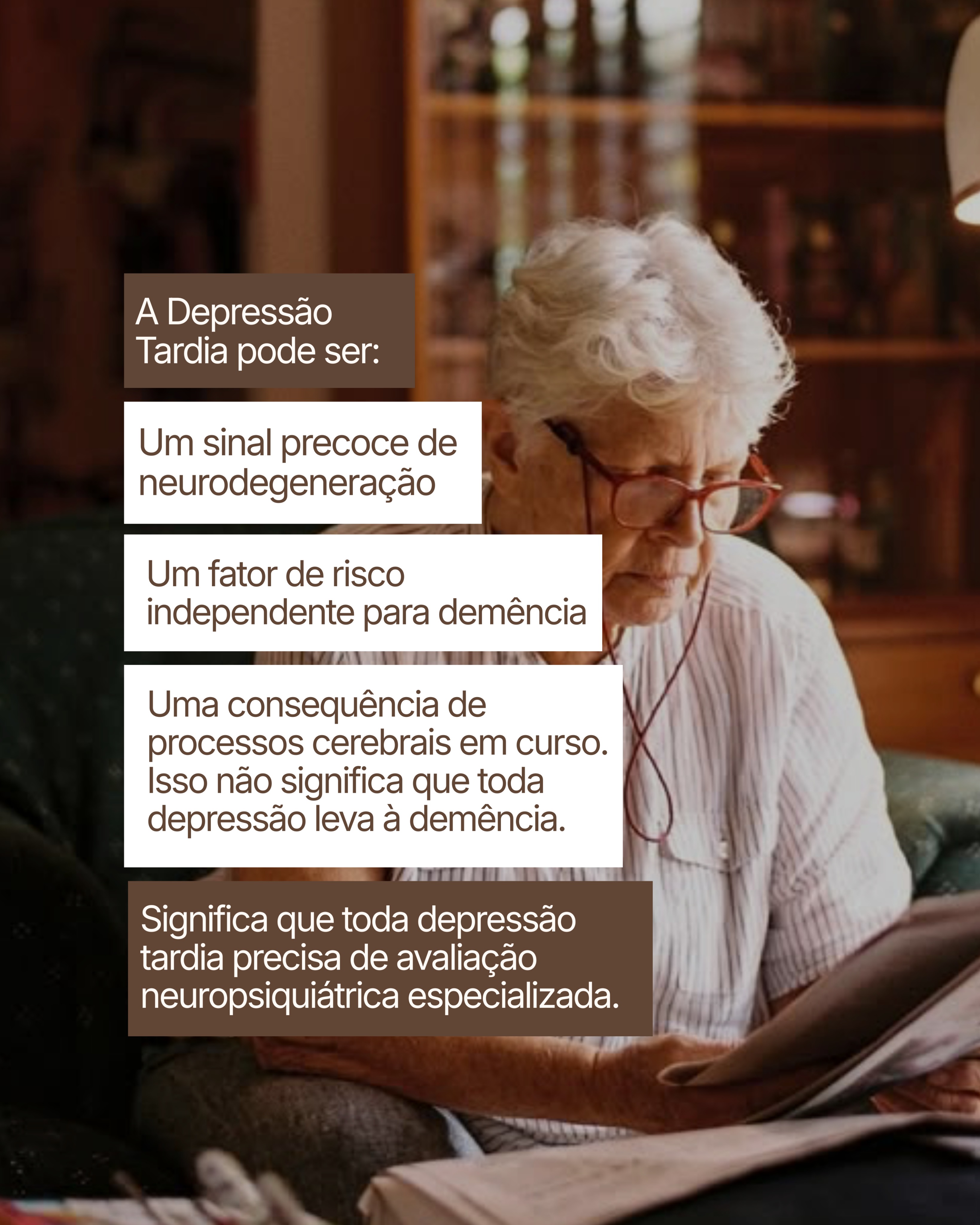 Depressão Tardia — preditor de declínio cognitivo — imagem 5