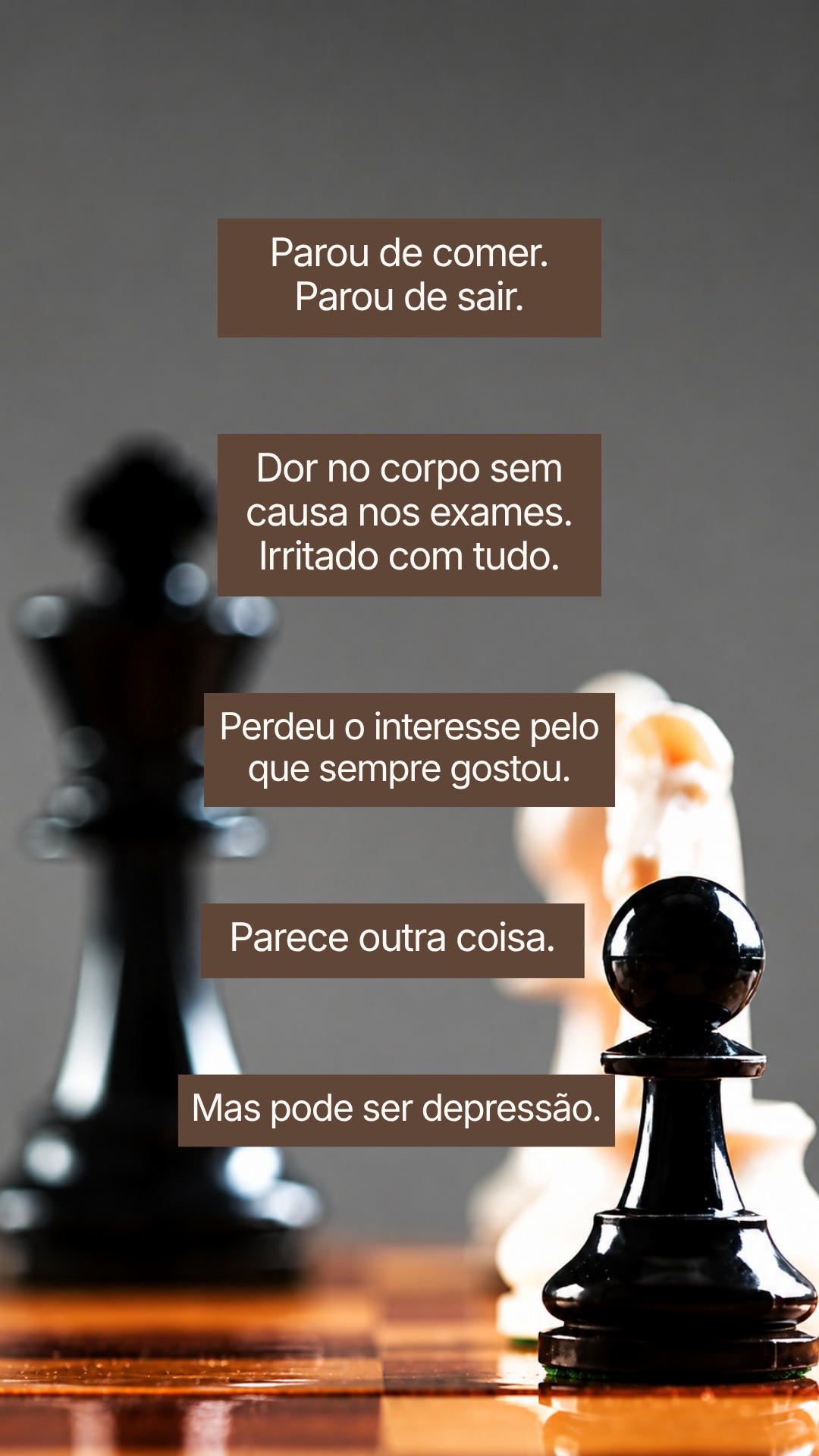 Depressão em idoso não parece tristeza — imagem 2