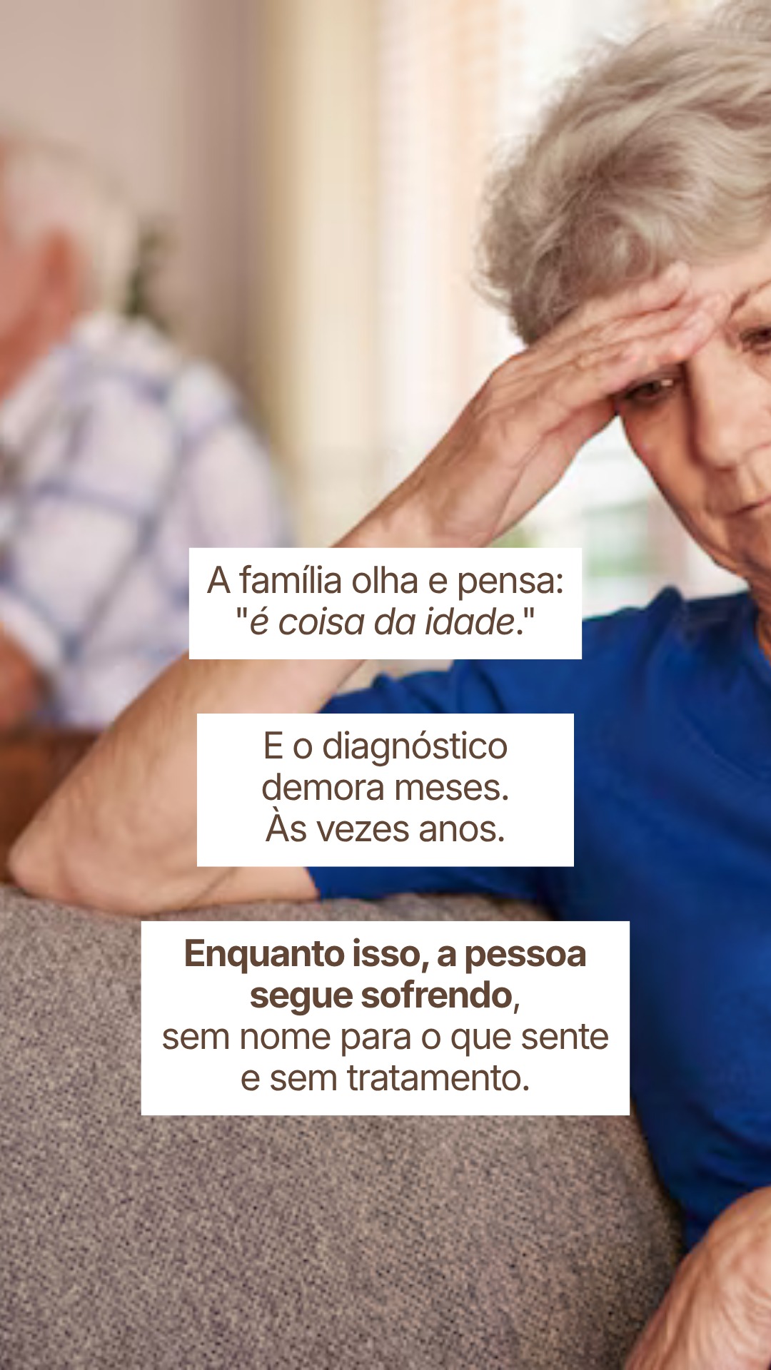 Depressão em idoso não parece tristeza — imagem 3