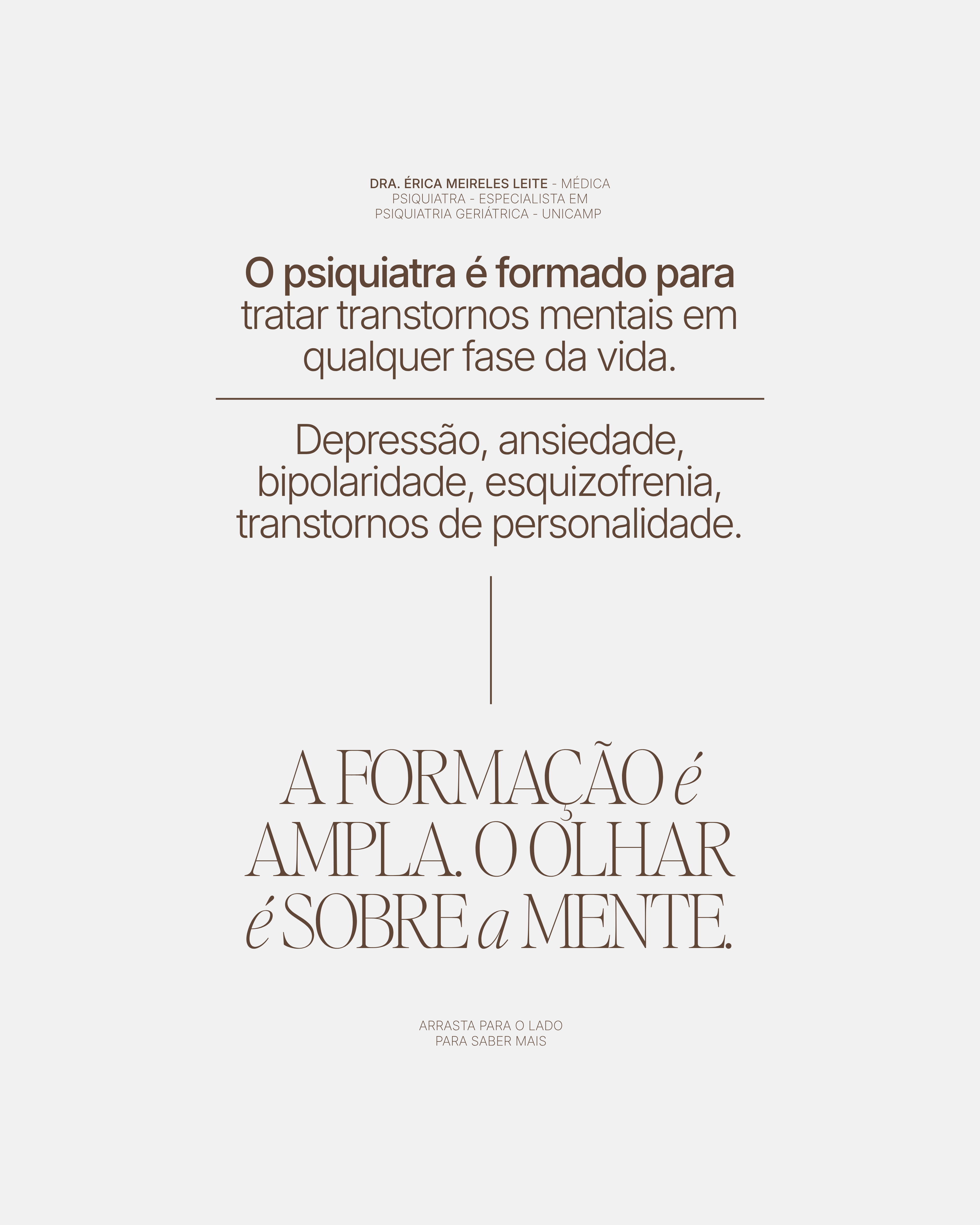 Psiquiatra vs Psicogeriatra — o paralelo — imagem 2